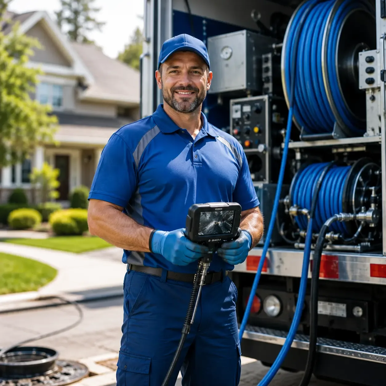 Local outdoor drain cleaning specialists in Attica, NY